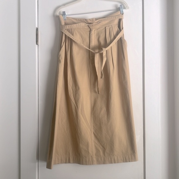 Sea NY Therese Twill Skirt in sand size 8 - Picture 4 of 9